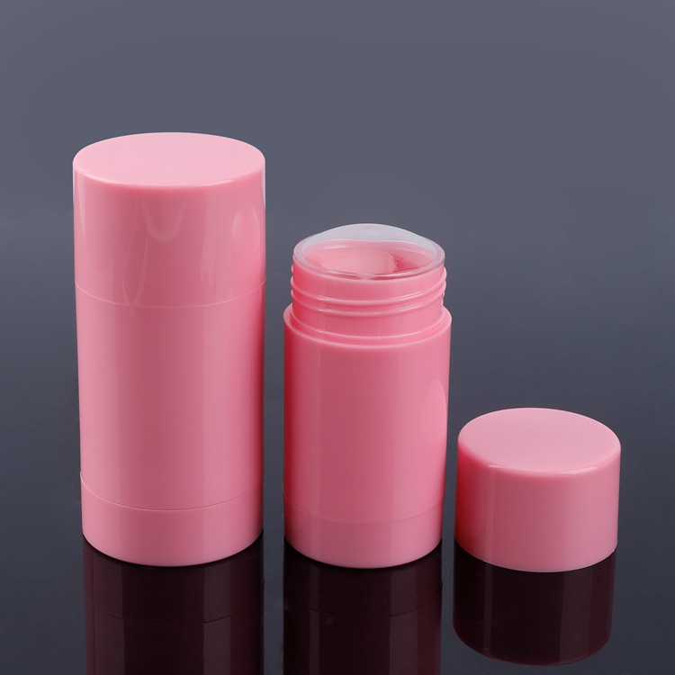 Розовый 15 г 30 г 50 г 75 г пластиковый многоразовый бальзам бутылки дезодоранта портативный портативный нестандартный размер